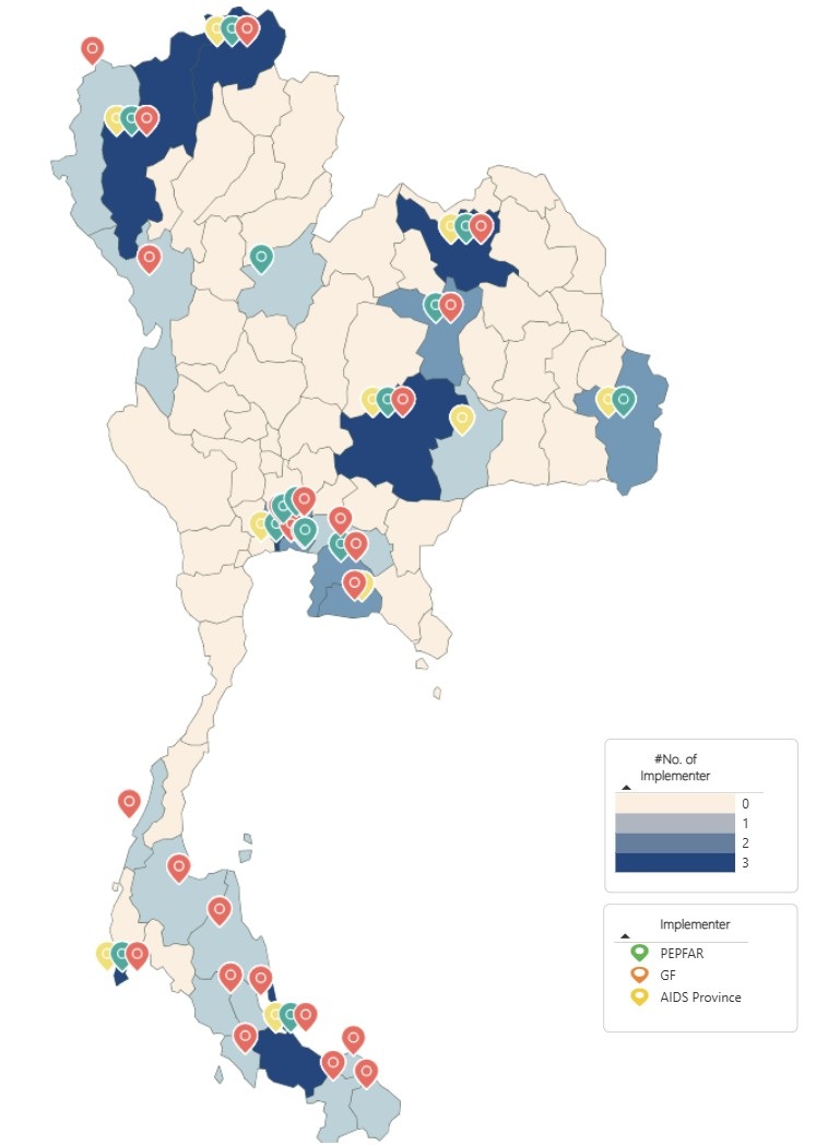 Thailand Map